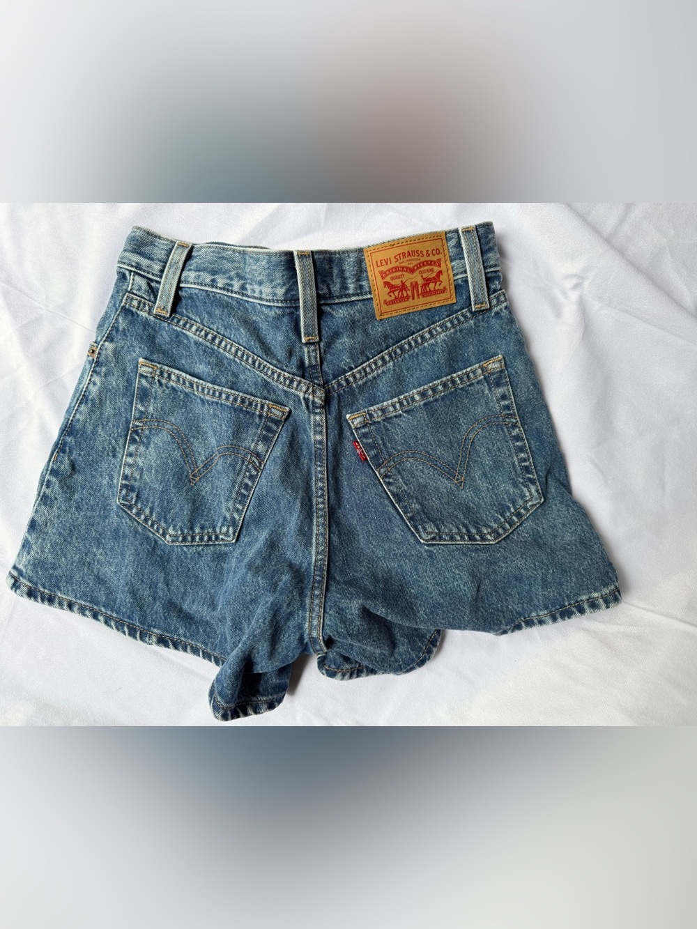 Levi’s High Waisted Mom Shorts